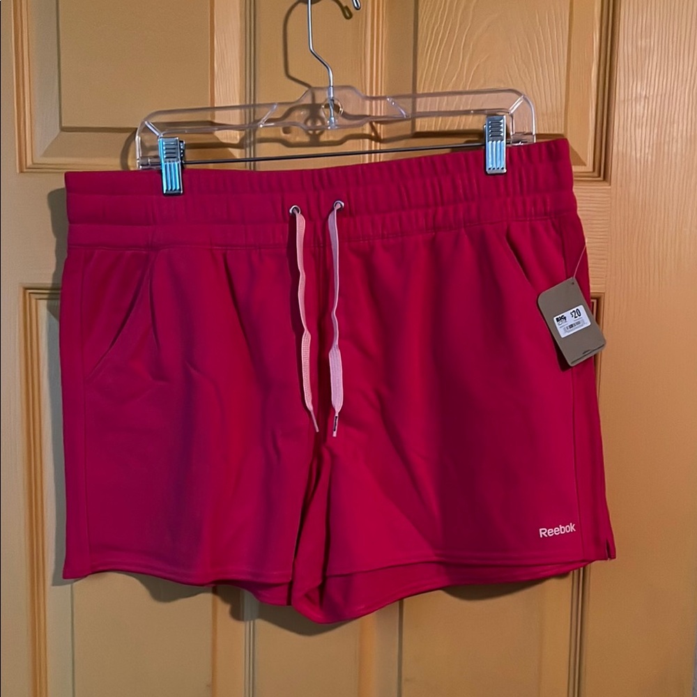 XXL REEBOK WOMEN’S PINK SHORTS NWT